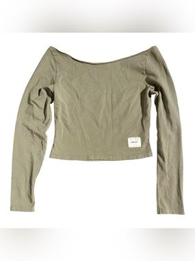 ODDLI Long Sleeve Off Shoulder Shirt